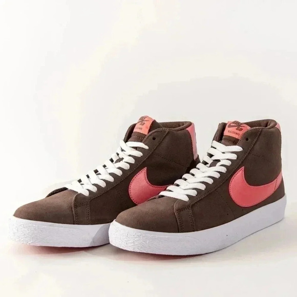 Nike SB - Zoom Blazer Mid (Brown/Adobe) Size 11 - Picture 1 of 4